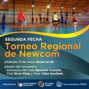 Se juega este sábado en Azul el Círculo Regional de Newcom